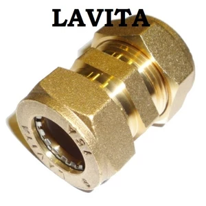 С/P 32 соединительная для гофрированной трубы Lavita