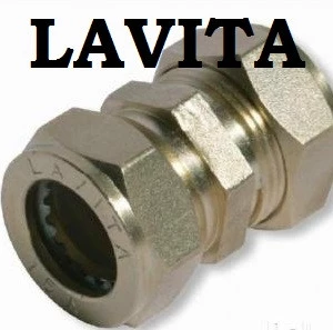 С/P 50 соединительная для гофрированной трубы Lavita